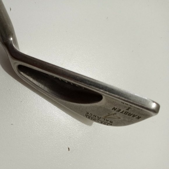 Iron Black Vintage PING KARSTEN I #4  Dot Toe-Heel Balance 17-4 Steel RH S-Flex - Picture 5 of 12